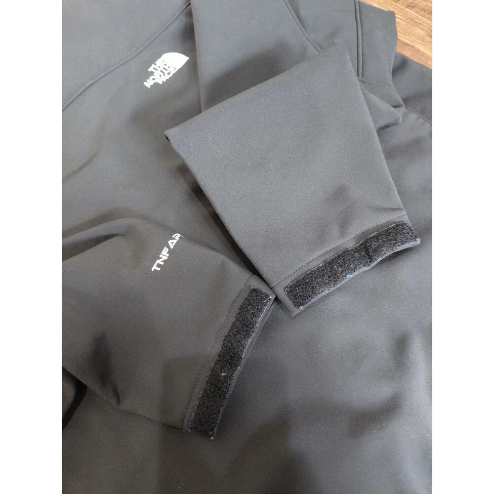 The North Face Mens Apex Bionic Jacket Softshell Fleece Lined Mens Sz M Black